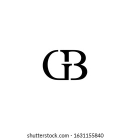 Luxury GB Letter Logo Icon . Initial GB  Letter Design Vector Luxury Gold Color