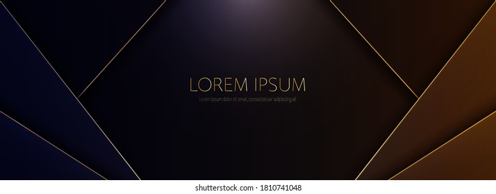 Luxury geometric abstract background vector illustration