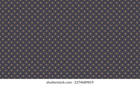Luxury geometric background with seamless pattern in islamic style.