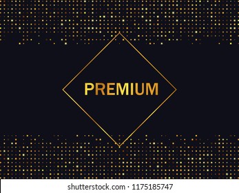 Luxury geometric background with squares. Vector illustration