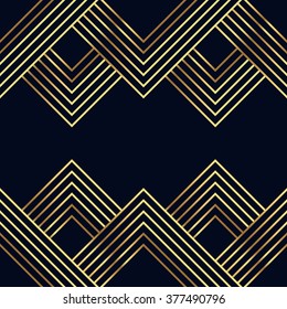 Luxury Geometric Gold Background