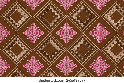 Luxury Geometric Islamic Pattern Background.Elegant Ornamental Tile Seamless Pattern.Islamic Art Inspired Turkish Tile Texture