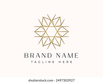 Luxury Geometric logo - Design a hexagonal Arabic Islamic ornament logo