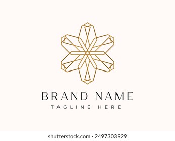 Luxury Geometric logo - Design a hexagonal Arabic Islamic ornament logo