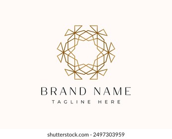 Luxury Geometric logo - Design a hexagonal Arabic Islamic ornament logo