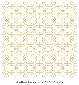 Luxury Geometric Ornamental Pattern Texture Background Vector