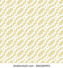 Luxury geometric pattern. Illustration with gold zigzag shapes, lines. Vector background is used in the design of carpets, textiles, clothing, wallpaper, cover, packaging