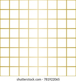 Luxury Geometric Pattern. Seamless Vector Lines. Golden Look.