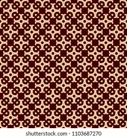 Luxury Geometric Pattern. Vector seamless pattern. Modern linear stylish texture. Geometric striped ornament.