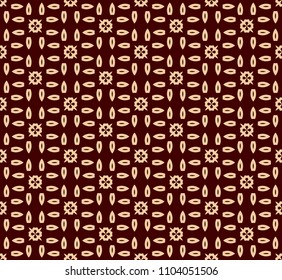 Luxury Geometric Pattern. Vector seamless pattern. Modern linear stylish texture. Geometric striped ornament.
