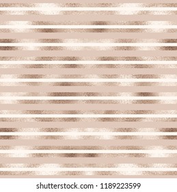 Luxury geometric seamless pattern with shine gold horizontal stripes.