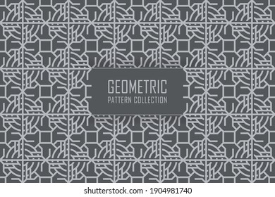 luxury geometric seamless pattern for textile design