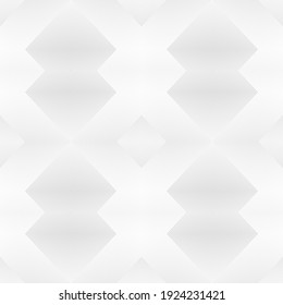 Luxury geometric seamless striped pattern. Stylish monochrome linear texture with 3d effect. Modern vector symmetric ornament.