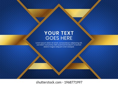 luxury geometry background. elegant blue background good for text background or your business