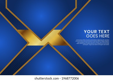 luxury geometry background. elegant blue background good for text background or your business