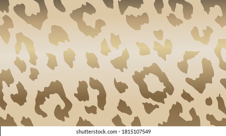 Luxury Gold animal skin background vector. Exotic animal skin with golden texture. Leopard skin, zebra and tiger skin vector illustration. 