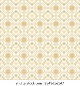 LUXURY GOLD ARABESQUE ORNAMENTAL PATTERN TEXTURE BACKGROUND VECTOR