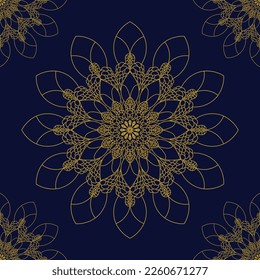 Luxury gold background colorful mandala eps file and image