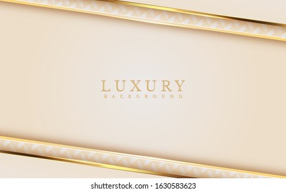 Luxury Gold Background with metal texture and Expensive mustard shades in 3d abstract style. Illustration from vector about modern template design for strong feeling and technology and futurism.