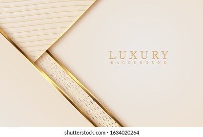 Luxury Gold Background with metal texture and Expensive mustard shades in 3d abstract style. Illustration from vector about modern template design for strong feeling and technology and futurism.