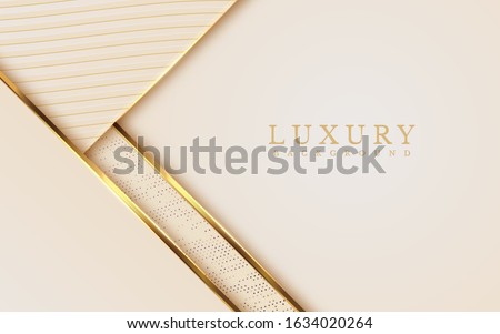Luxury Gold Background with metal texture and Expensive mustard shades in 3d abstract style. Illustration from vector about modern template design for strong feeling and technology and futurism.