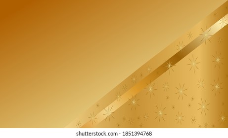 Luxury gold background, vector design