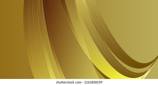 Diseño vectorial de fondo dorado de lujo