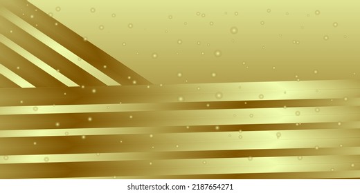 Diseño vectorial de fondo dorado de lujo