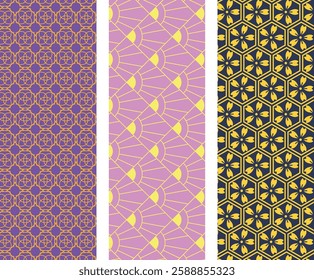 Luxury Gold and Black Seamless Pattern with Ornamental Swirls and Royal Vintage Design