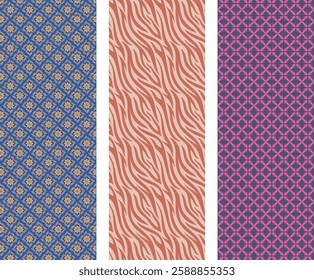 Luxury Gold and Black Seamless Pattern with Ornamental Swirls and Royal Vintage Design