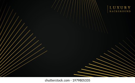 Luxury gold creative background design