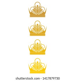 Luxury Gold Crowns with the latest models that have never been seen before