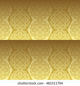 Luxury gold design. Seamless pattern for your decoration    