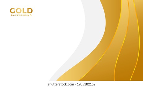 Luxury Gold elegant background design . Can be used for premium royal party. Luxury poster Background template with vintage leather texture. Background for Invitation card