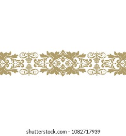 luxury gold floral pattern