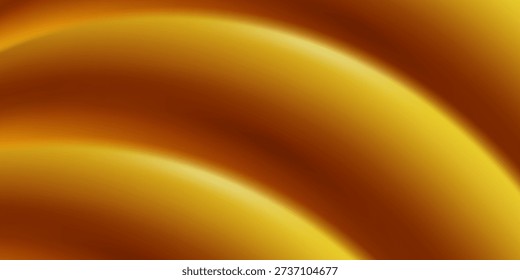 Luxury gold foil texture with glossy metallic surface - shimmering yellow waves, reflective wrinkles and elegant light patterns for premium packaging design, luxury branding or festive decoration.