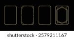 Luxury Gold Frame Borders – Classic and Modern Designs for Every Project