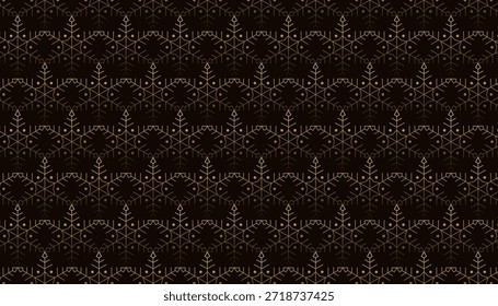 Fondo de patrón geométrico de oro de lujo elegante textura decorativa sin fisuras