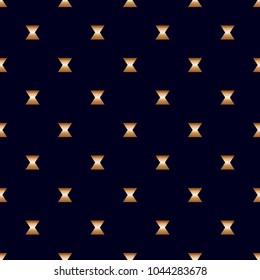 Luxury Gold Geometric Seamless Pattern Isolated Background Decoration Vector EPS10 