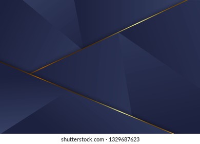 Luxury gold glitter triangle background