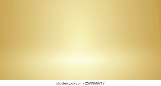 Luxury gold gradient background with a soft, glowing effect. Perfect for branding, invitations, product displays, digital marketing, and elegant designs.