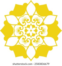 Luxury Gold Islamic Mandala Vector