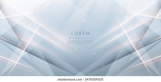 Luxury gold lines background and lighting effect sparkle. You can use for ad, poster, template, business presentation. Vector illustration