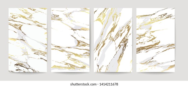 Luxury Gold Marble texture for social and Sale banner and story page -Vector 