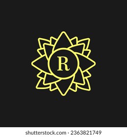  Luxury Gold Royal Brand Monogram Logo Vector