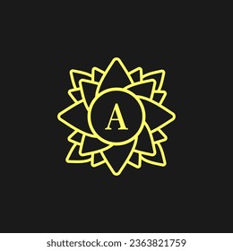  Luxury Gold Royal Brand Monogram Logo Vector