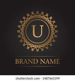 luxury gold template monogram (1)