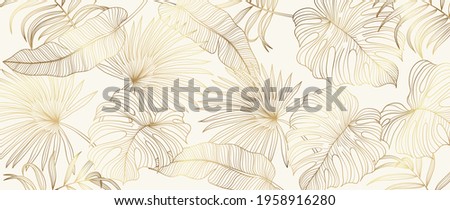 Similar – Image, Stock Photo Tropical monstera leaf on a light blue background