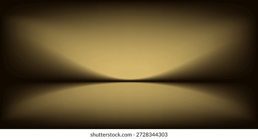Luxury gold-black background, abstract elegant background vector for branding presentation