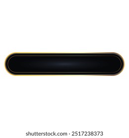 luxury golden arabic islamic text box title frame border set with ornamental illustration